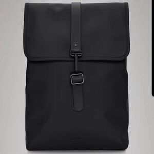 Rains Classic Black Backpack/Rudsack W3